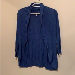 Light weight royal blue cardigan